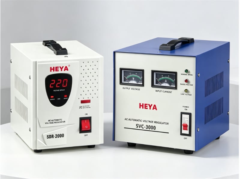 Servo vs Relay Voltage Regulators: A Technical Comparison for HEYA SVC and SDR Series