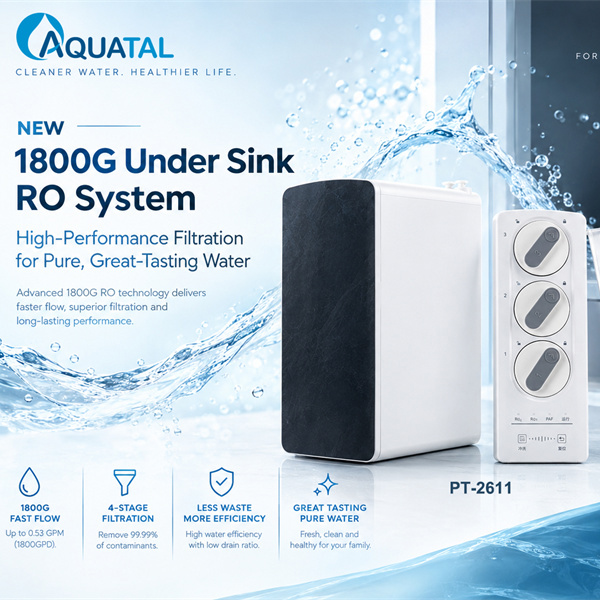 Incorporazione di un purificatore d'acqua per uso domestico negli immobili residenziali di nuova costruzione