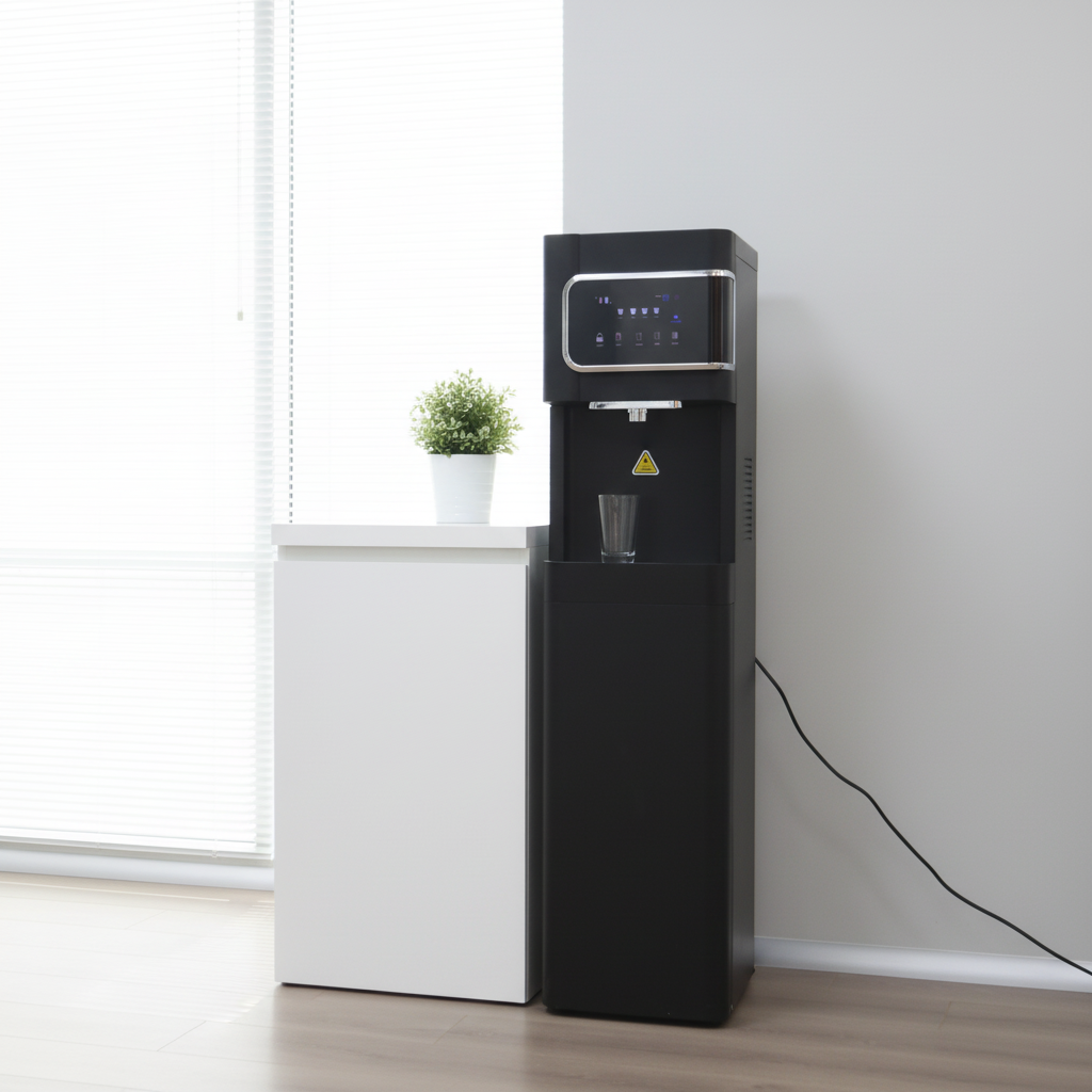 Dispensador de Agua de Encimera Eléctrico de Alta Calidad Purificador de Agua Caliente y Fría Sistema RO para Uso Doméstico y Hotelero