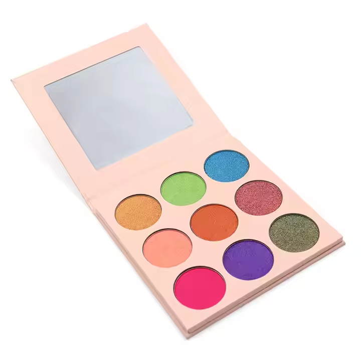 Professional Private Label Vegan & Cruelty-Free 9-Color Eyeshadow Palette for Makeup