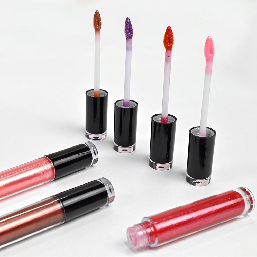 product 6pcs vegan synthetic makeup brush set white wood handle soft and dense bristles suitable for powder blush and eyeshadow-16