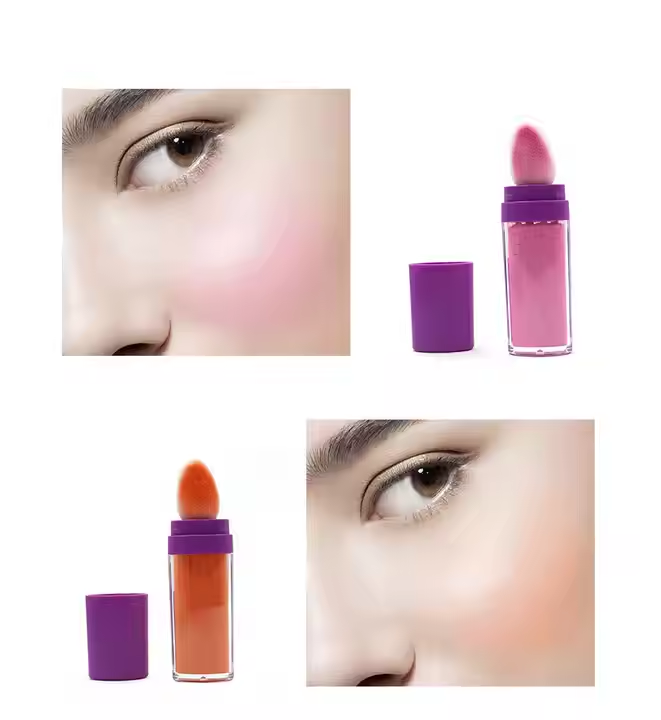 product private label rouge velvet matte 2 colors blush palette blendable 2 in 1 cream powder blush for cheek-14