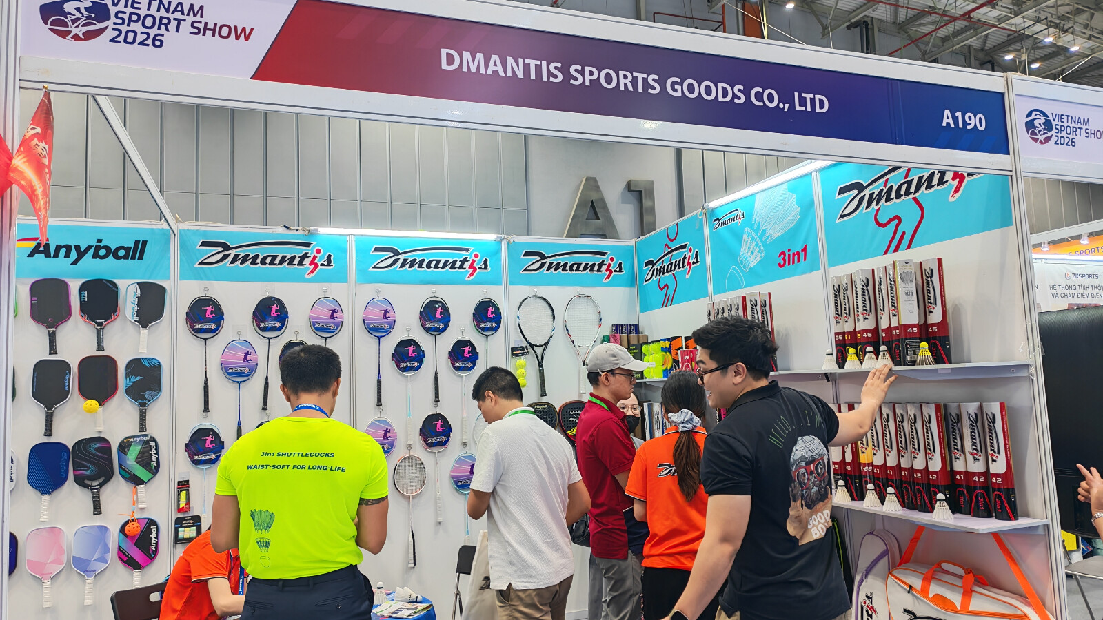 Dmantis al Vietnam Sport Show 2026: Approfondimento della presenza nell’ASEAN grazie alla forza diretta dalla fabbrica