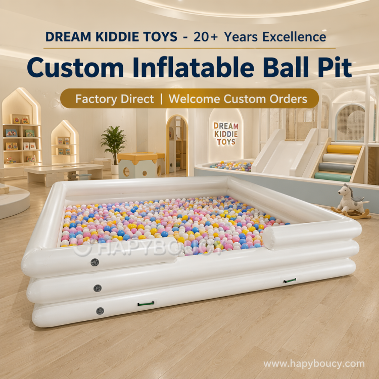 Custom PVC Airtight White Ball Pool