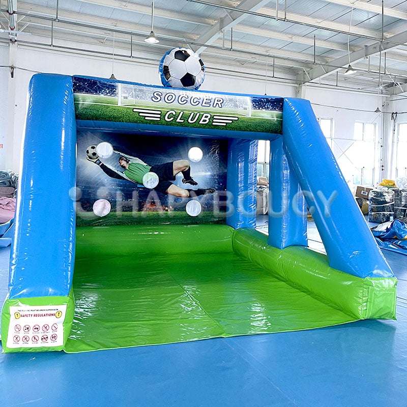 Fußball-Tor Inflatable Football Club Gate Schießspiel Inflatable Soccer Goal