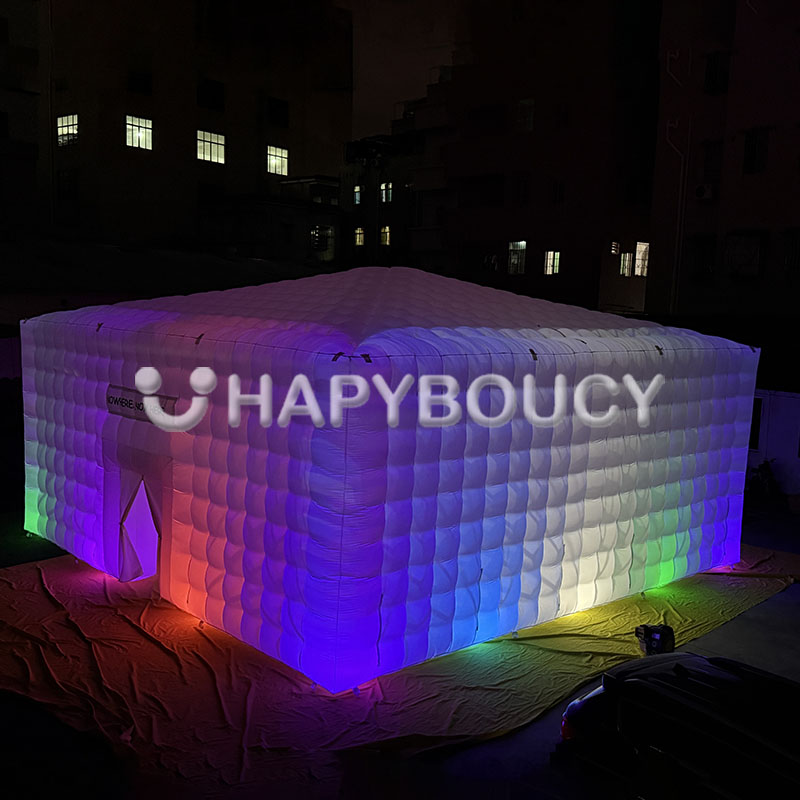 Inflatable Nightclub Portable Cube Party Tent 360 Photo Booth Enclosure ...