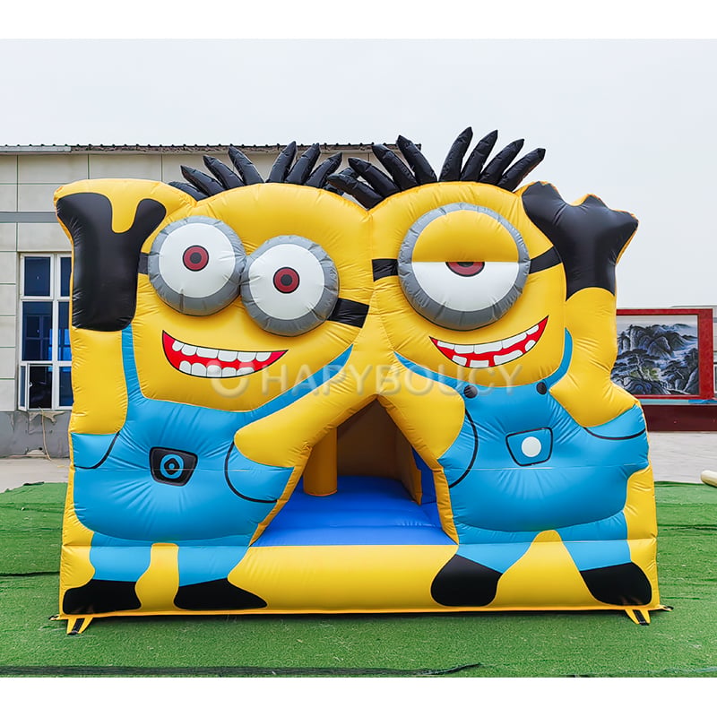 Minions Inflatable Bounce House Kids Jumping Bouncy Castle Trampoline Slide Combination