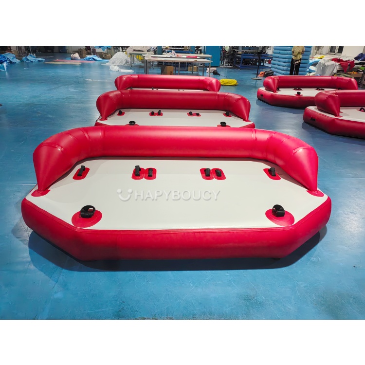 Barco de sofá aquático personalizado para quatro pessoas