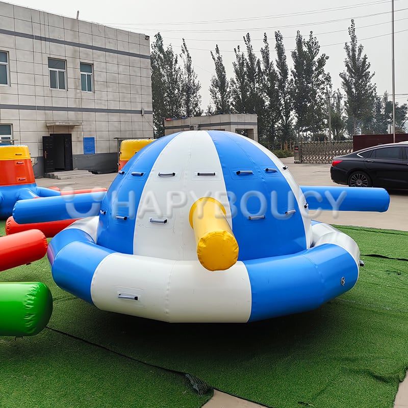 Pūšams Peldošs Ūdens Rotaļlieta Aqua Twister Ūdens Vērpējs Pūšams Giro Lielajiem Ūdeņiem