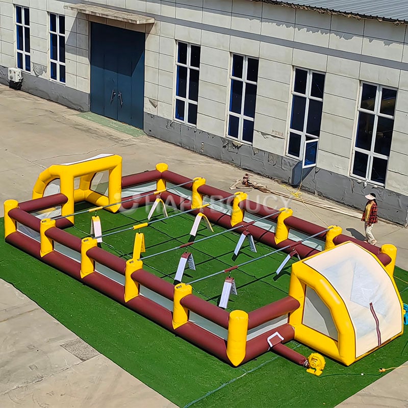 Campo da Calcio Gonfiabile per Eventi Commerciali e Competizioni Sportive all'Aperto