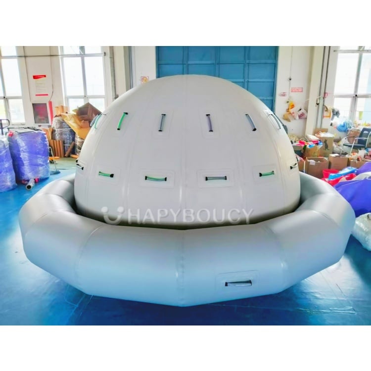Grande Brinquedo Inflável Hermeticamente Fechado em Forma de OVNIs para Água