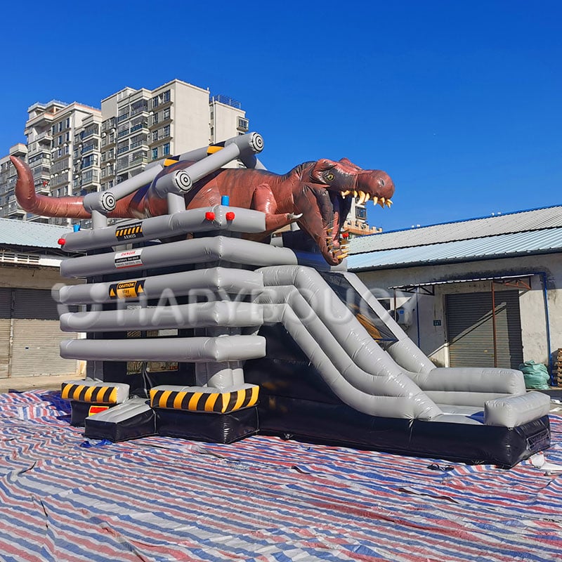 Tyrannosaurus Rex Combo Bouncy Castle t Rex Inflatable Bounce House Manufacturer Dinosaur Bouncy Castle