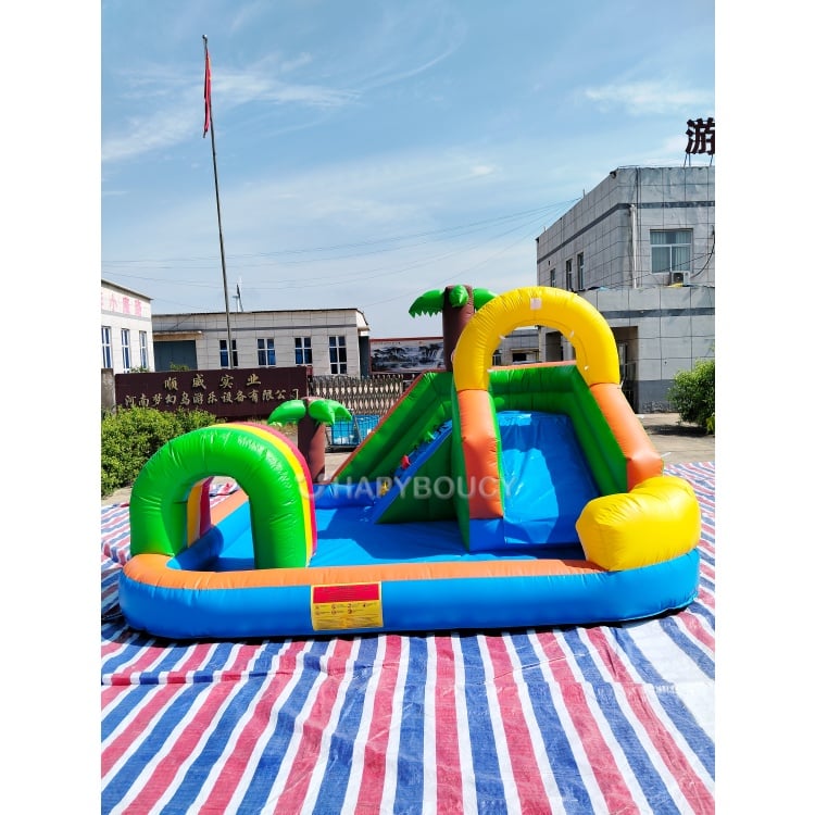 PVC Tarpaulin Palm Inflatable Water Pool For Family