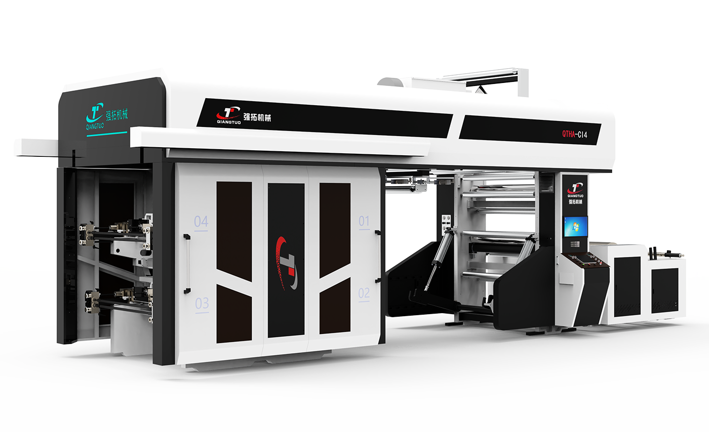 4Colors High Speed semi-servo CI Flexo Printing Machine