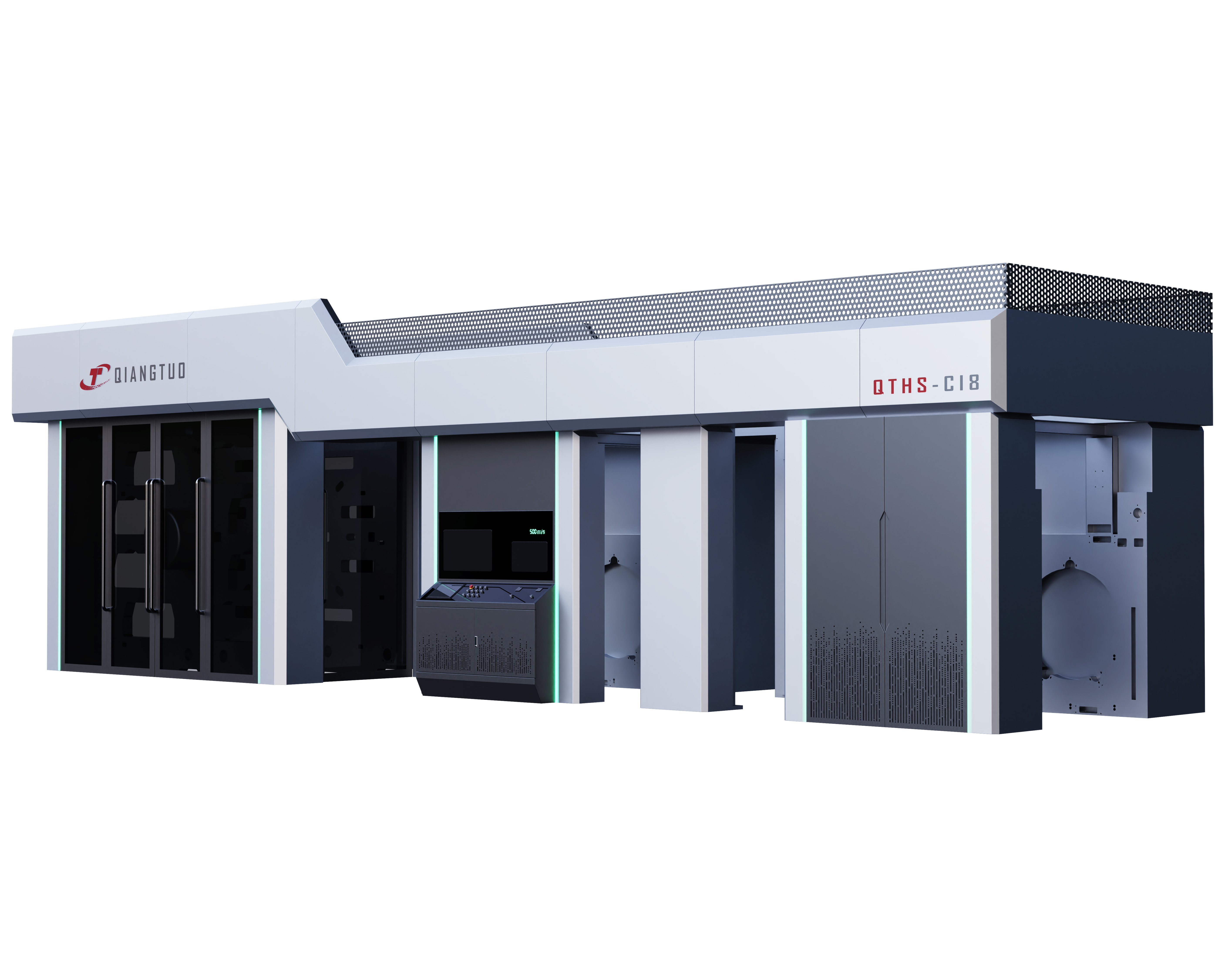 How Does Qiangtuo's Full-Servo Flexo Printing Machine Ensure High Color Registration Precision?