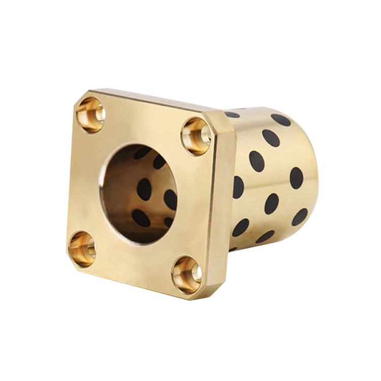 LMK Square Flange Universal Linear Bearing Graphite Bronze Bushing
