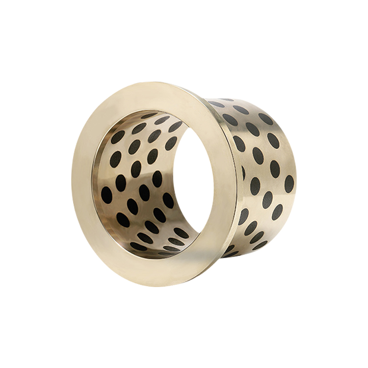 MPFZ Flanging Graphite Bronze Bushing Shoulder Flange Oil-Free Bushing