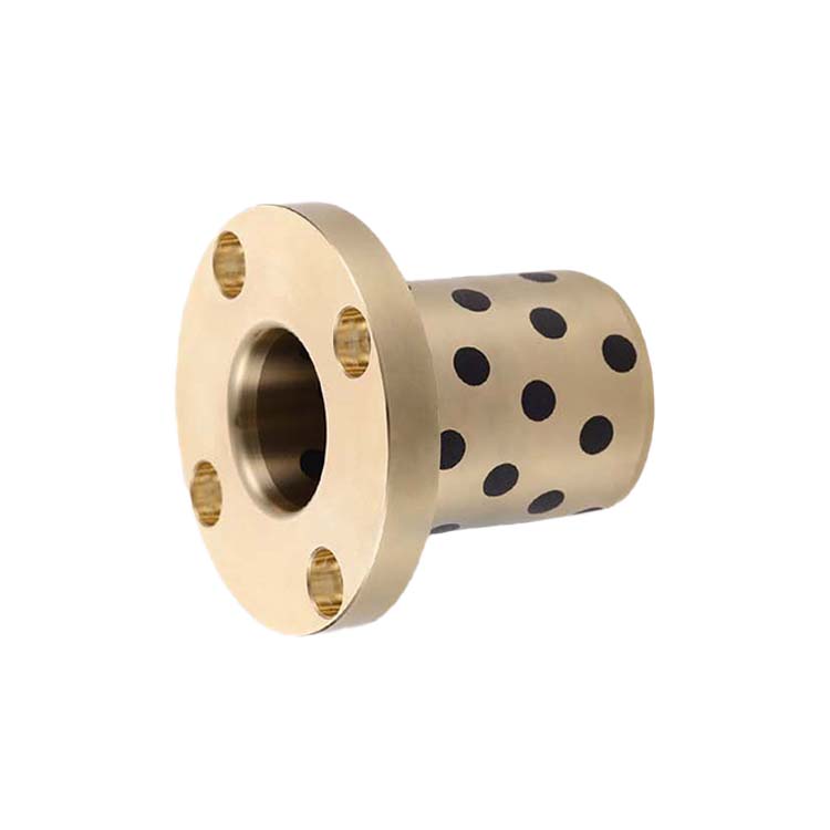 MPTZ Round Flange Graphite Bronze Bushing