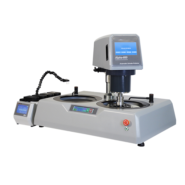 Alpha-660 Dual-Disc Automatische Slijp- en Polijstmachine