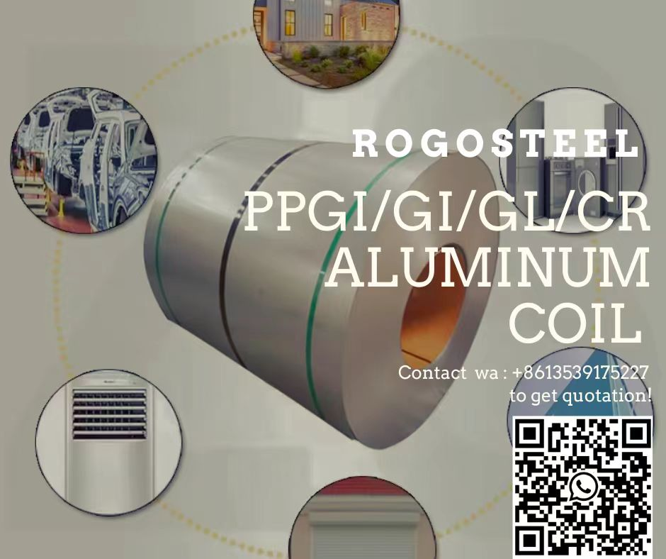 Supply of GI, GL, PPGI, and PPGL Coils and Strips for Diverse Applications