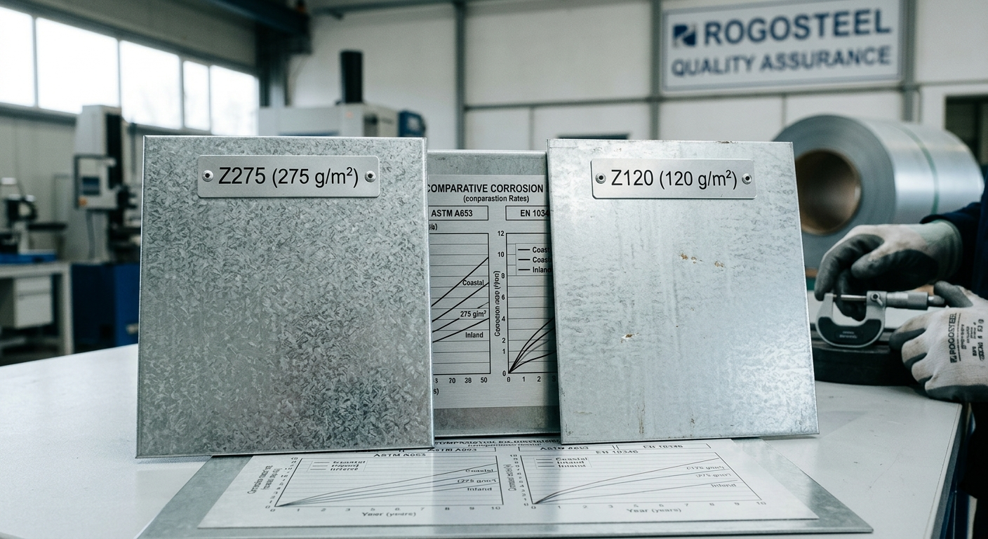How to choose the right Zinc coating (Z275 vs Z120) for your project?