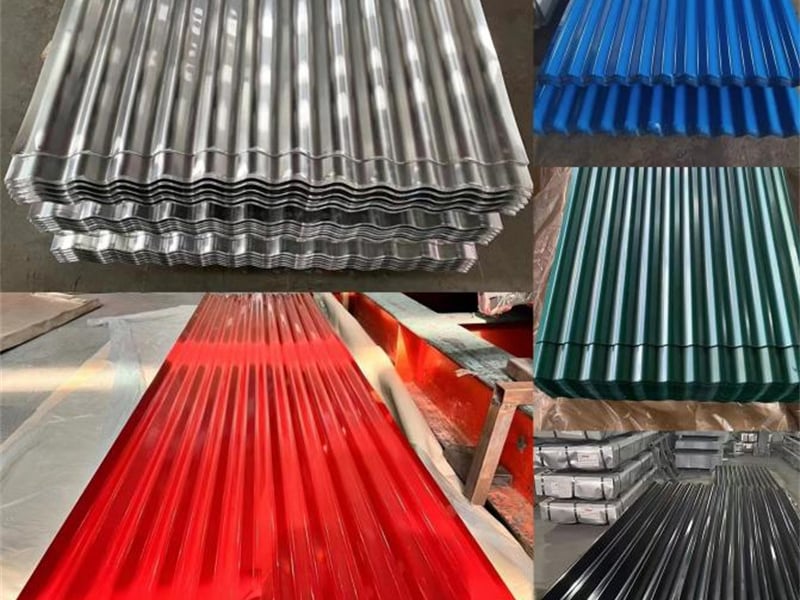 Durable Color Coated Roofing Sheets Delivered for Tropical Climate Construction