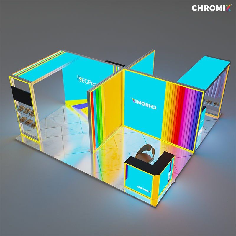 Chromix L-Shape RGB Edge Frame Counter LT-ALF120F-TA1
