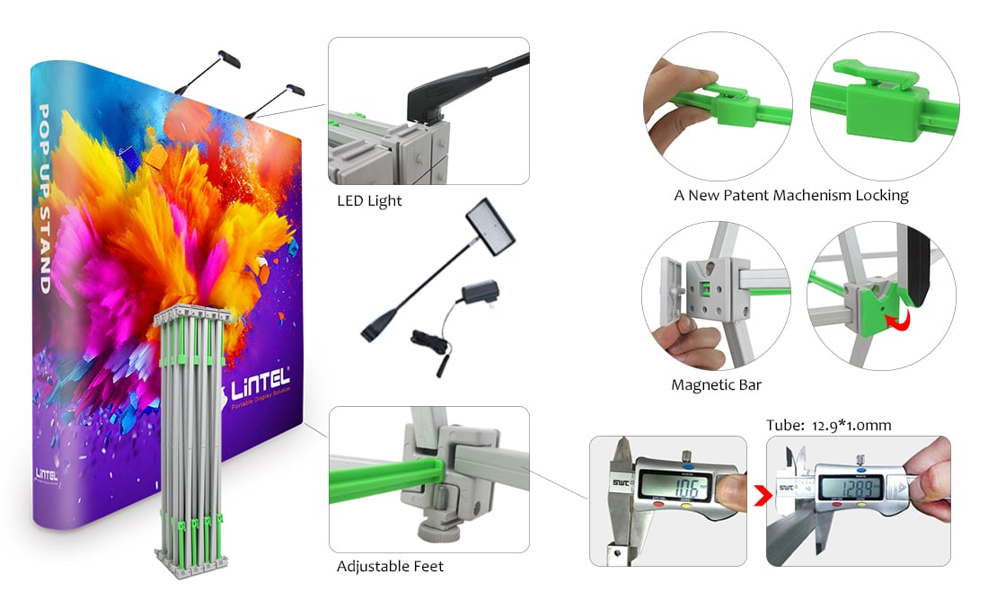 Magnetic Pop-Up Display