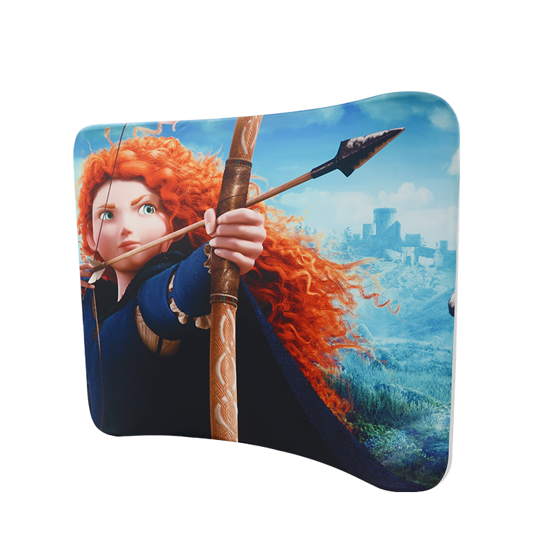 10ft*8ft Curved Tension Fabric Display LT-24L