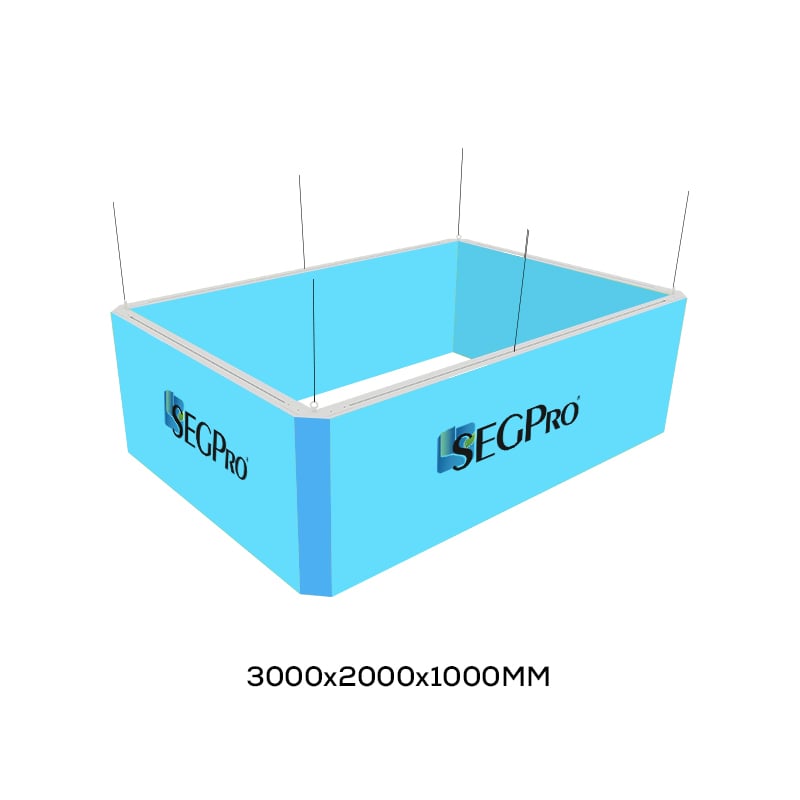 RGBコーナー取引会展示用ハンギングライトボックス