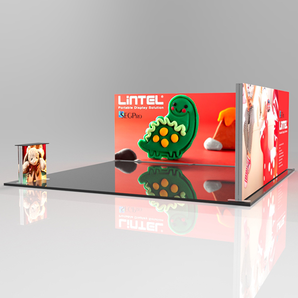 Comment installer un fond de stand de salon professionnel de 10x10 pieds pour un aspect professionnel ?