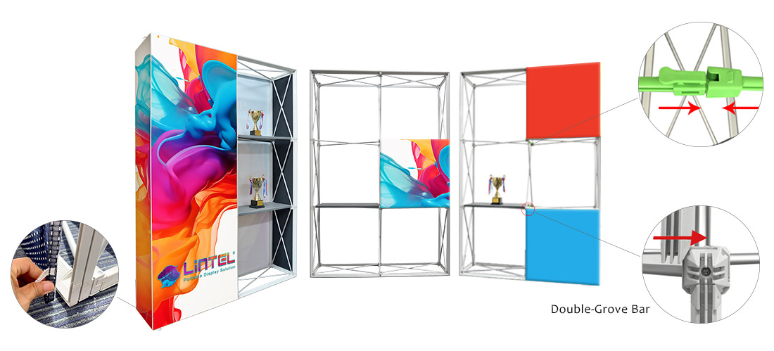 SEG Pop up Display LED Illuminated