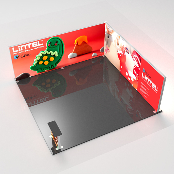Quels sont les designs tendance pour les fonds de stand de salon professionnel de 10x10 pieds en 2023 ?