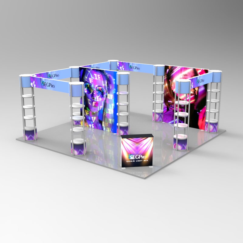 SEGPRO Twister Tower Light box Booth