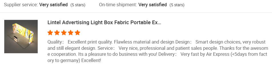 Customer reviews less than 5 days from factory to germany.png