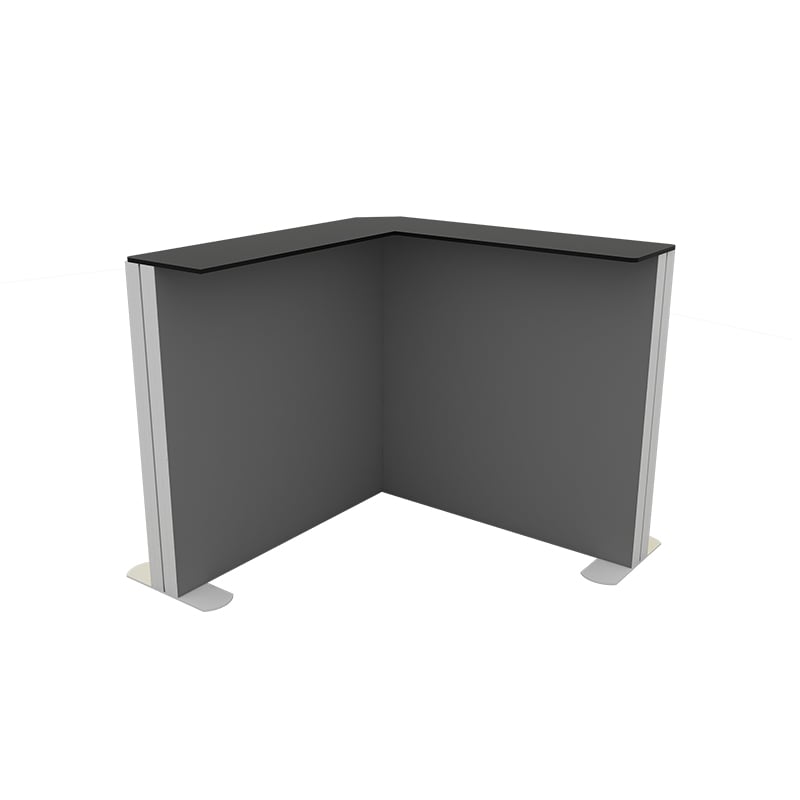 RGBコーナーL字型ライトボックスカウンター LT-PLF120-TA3