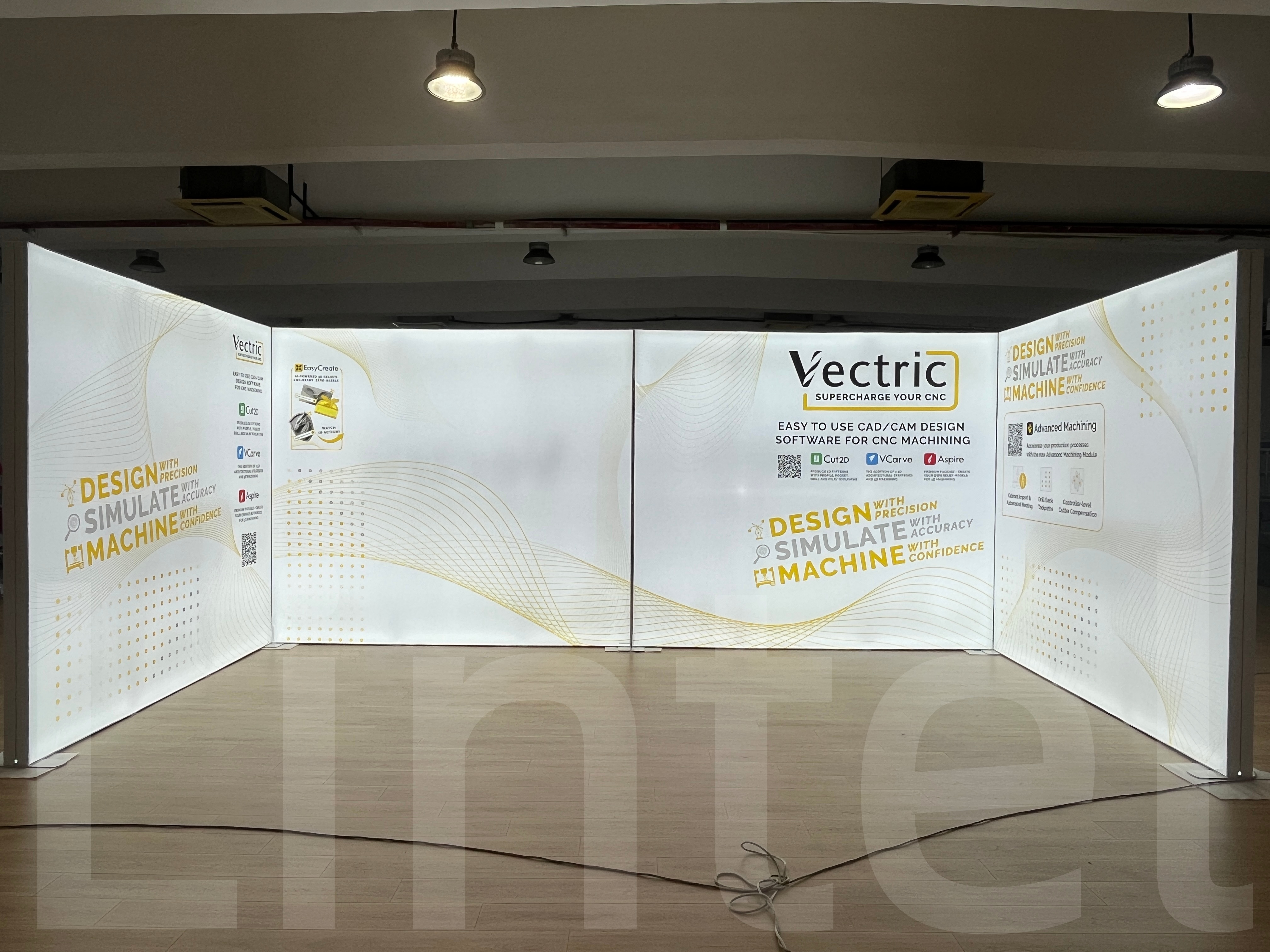 3x6m U-shaped portable led light box booth.jpg