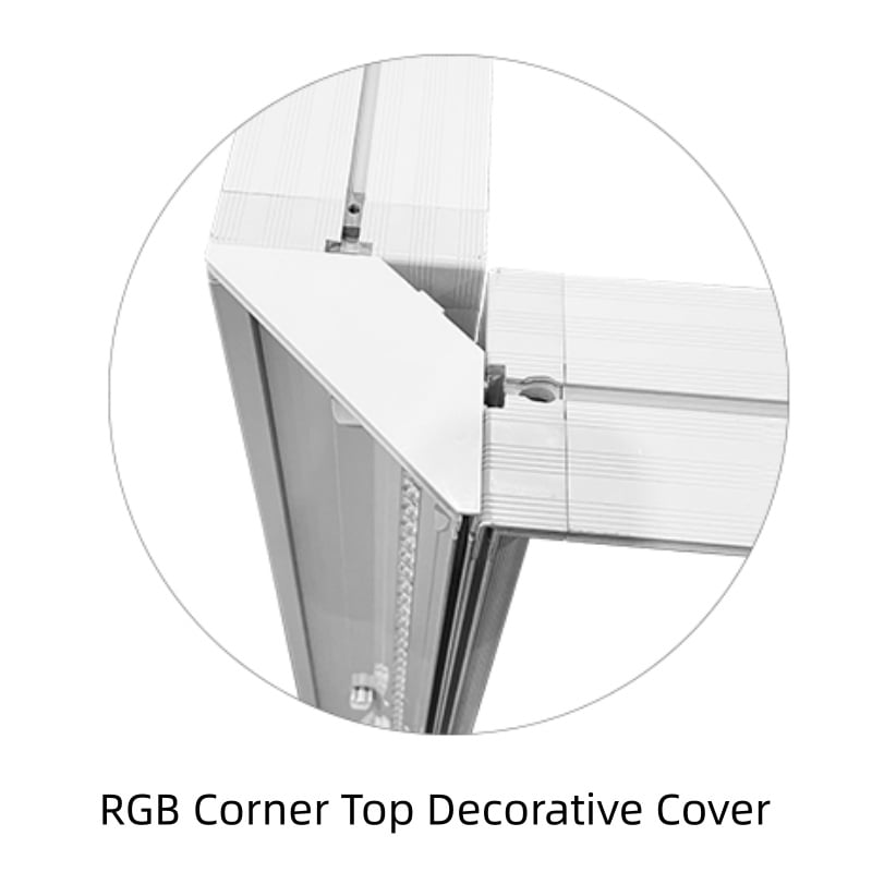 RGBコーナー取引会展示用ハンギングライトボックス