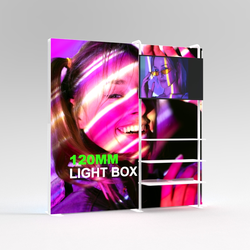 SEGPRO Light Box Booth With Shelf