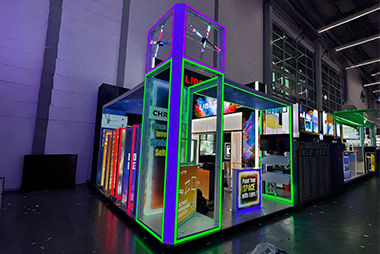 Lintel x EuroShop 2026 | Luminarias modulares RGB para exposiciones que iluminan su espacio