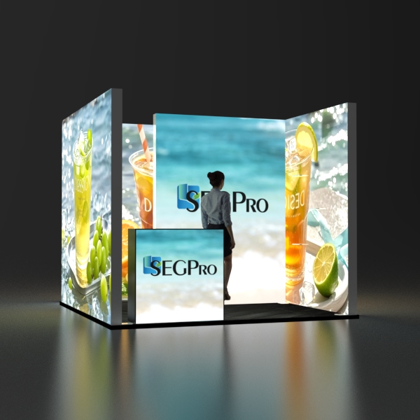 U-shaped led display light box booth-7.jpg