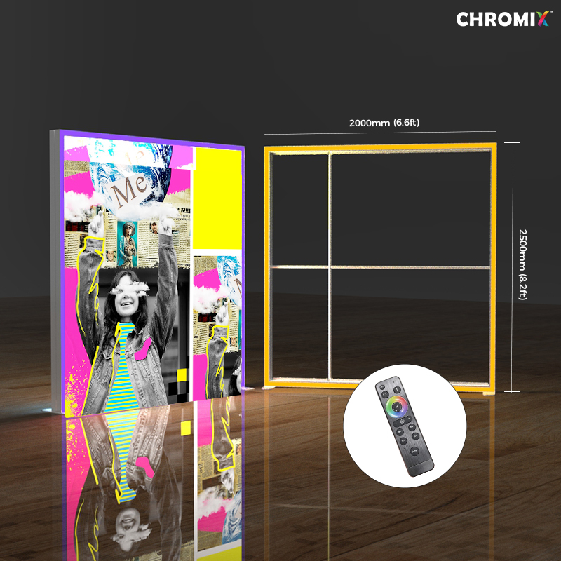 Chromix Modular RGB Edge Frame 2000x2500mm LT-ALF120F