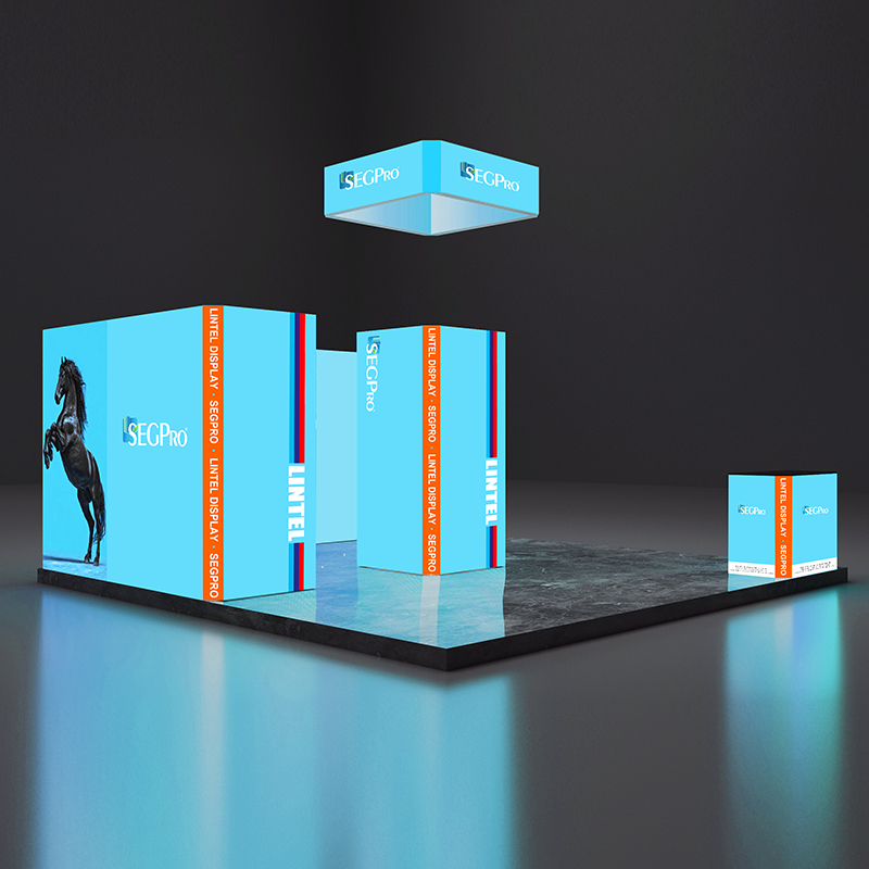 What is RGB Corner Light Box Booth?