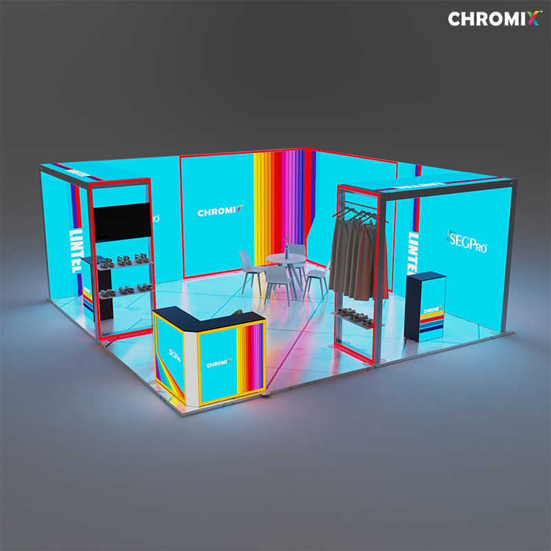 Chromix L-Shape RGB Edge Frame Counter LT-ALF120F-TA1