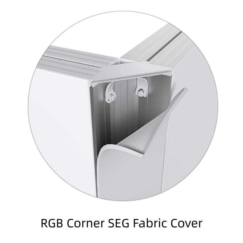 RGBコーナー取引会展示用ハンギングライトボックス