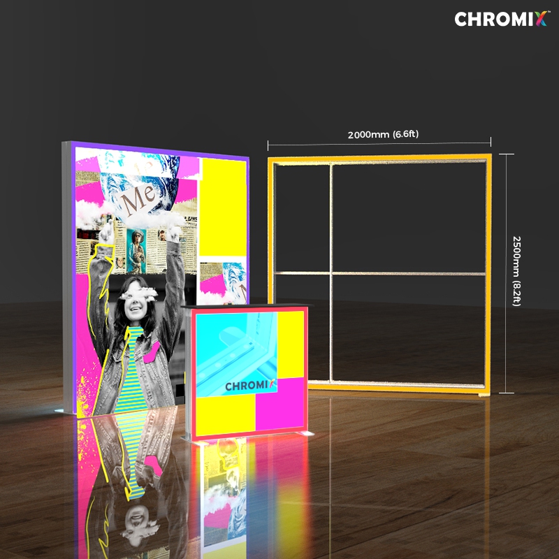 Chromix Modular RGB Edge Frame 2000x2500mm LT-ALF120F