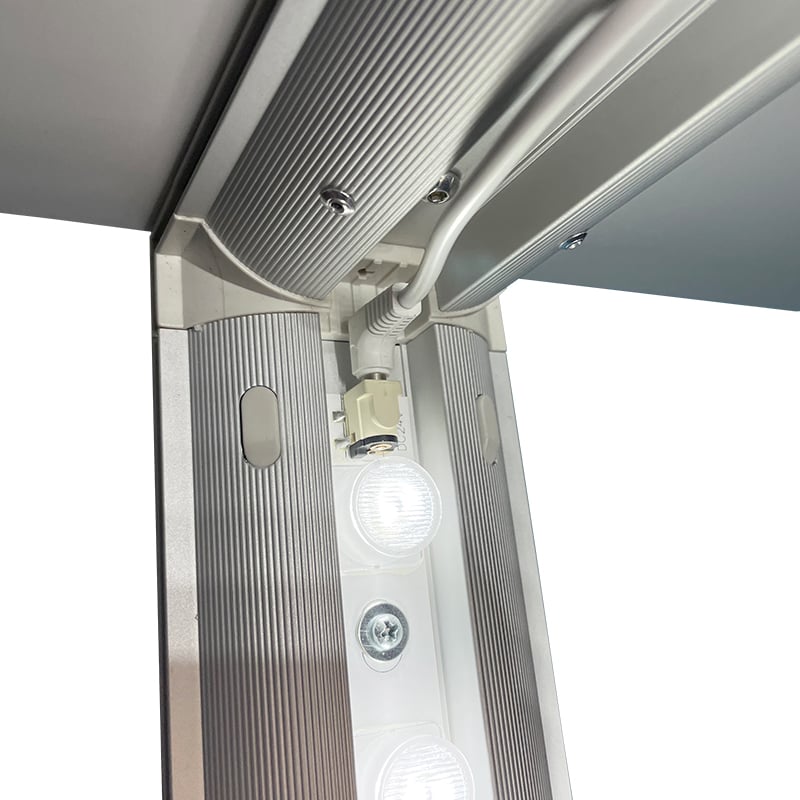 SEGPRO Fabric Rechargeable Light Box CounterLT-ALF85-T3B