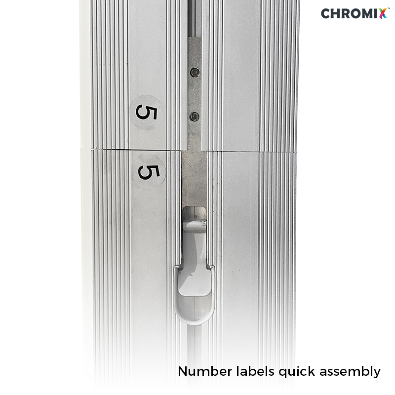 Chromix Modular RGB Light Frame Booth 10x20ft