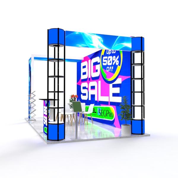 Comment un stand d’exposition de 10x10 peut rehausser votre marque lors des salons professionnels