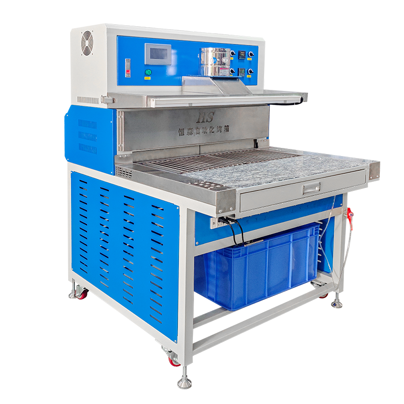 Automatic 2D 3D Patch Bake Oven Heat Heating Forming Mold Machine for Making Keychains Toys Trademark Logo Signage